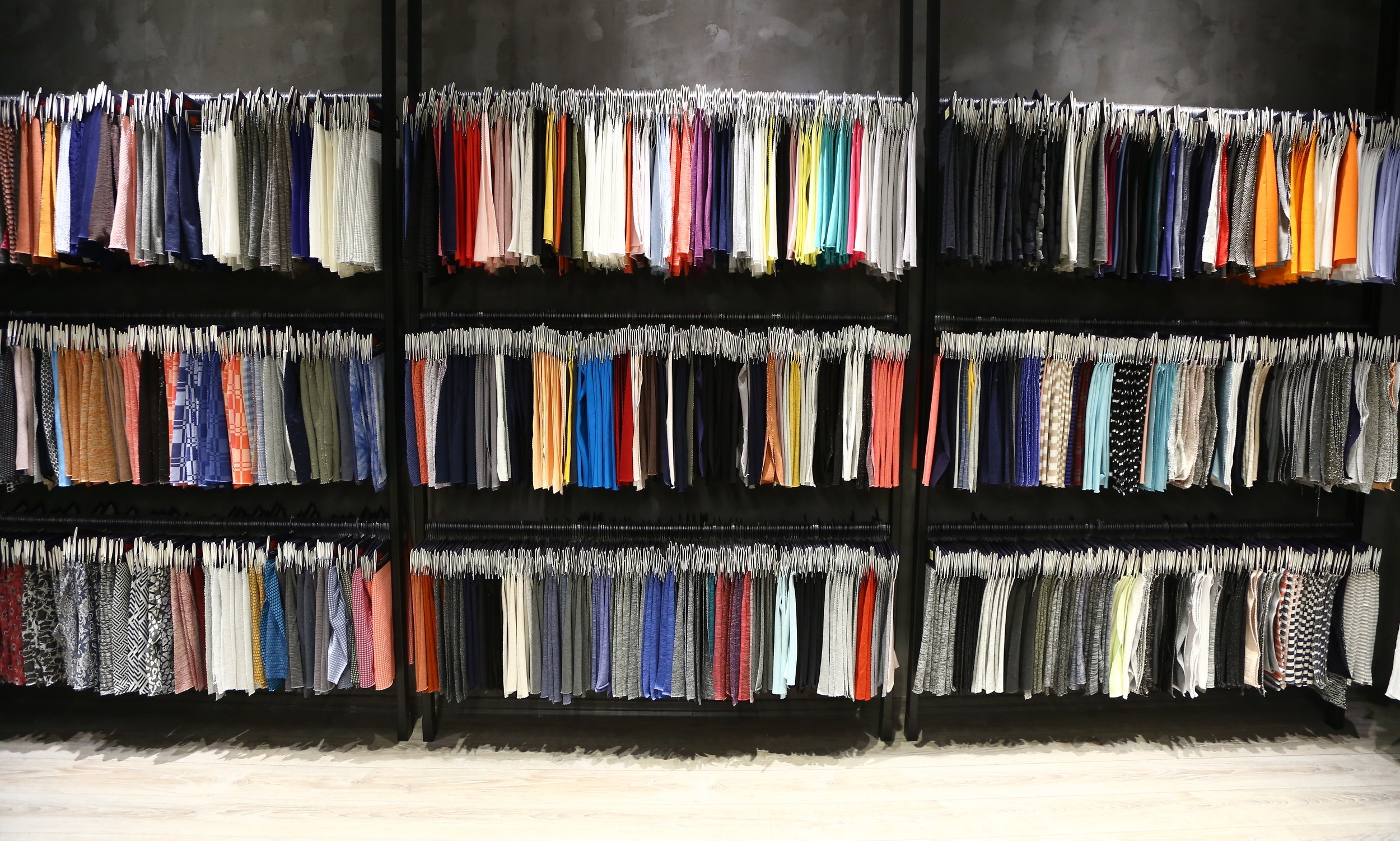 Fabric and material sourcing for clothing manufacturing